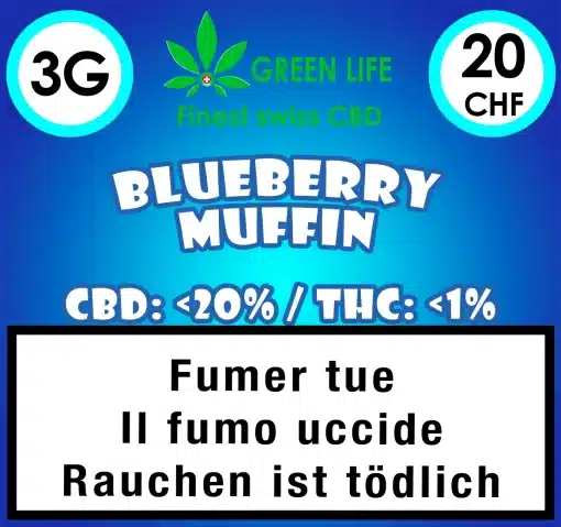 BLUEBERRY MUFFIN CBD – Image 4