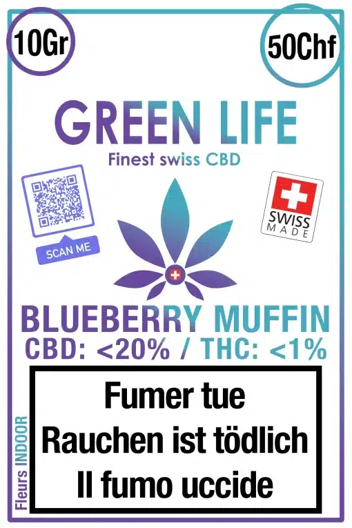BLUEBERRY MUFFIN CBD – Image 5