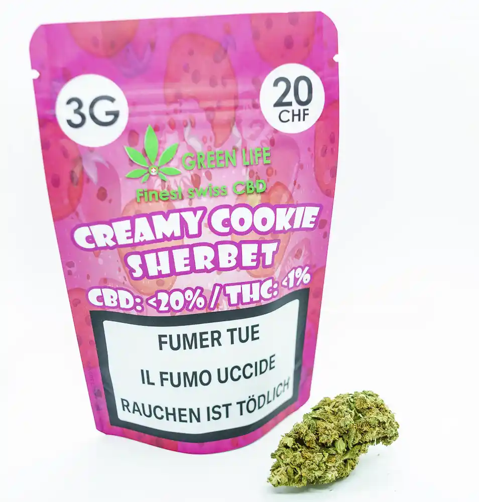 CREAMY COOKIE SHERBET Fleurs CBD