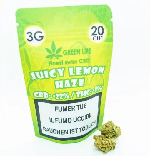 JUICY LEMON HAZE Fleurs CBD